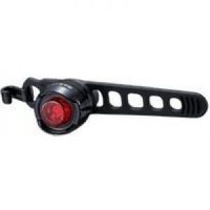 Cateye Orb Rear Battery Light Polished Black