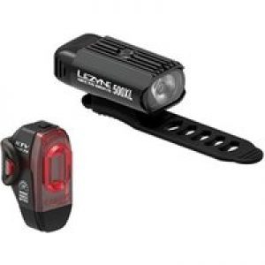 Lezyne Hecto Drive 500XL/KTV Pro USB Rechargeable Light Set