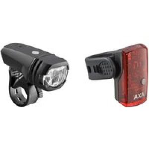 AXA Bike Security Greenline 50 Lux Light Set