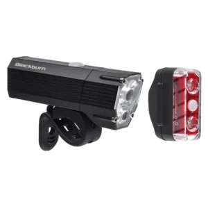 Blackburn DayBlazer 1500 & DayBlazer 65 Rechargable Bike Light Set - Black / Light Set / Rechargeable