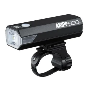 Cateye AMPP 500 USB Rechargeable Front Light - Black / Front / Rechargeable