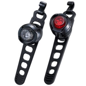 Cateye Orb Bike Light Set - Black / Light Set / Non-Rechargeable