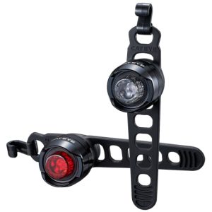 Cateye Orb Bike Rechargeable Light Set - Black / Light Set / Rechargeable