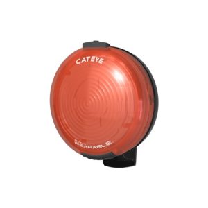 Cateye Sync Wearable Rear Bike Light - Black / Rear / Rechargeable