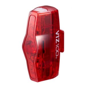 Cateye Viz 100 USB Rechargeable Rear Light - Red / Rear / Rechargeable