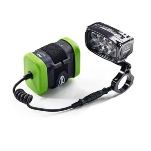 Hope Vision R8+ Front LED Light - Black / Front / Standard UK (1 x 6 Cell)