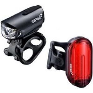 Infini Olley Lightset Micro Usb Front And Rear Lights Black