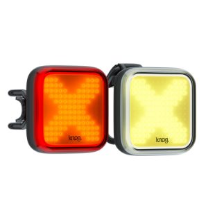 Knog Blinder X Rechargeable Bike Light Set - Black / Light Set / Rechargeable
