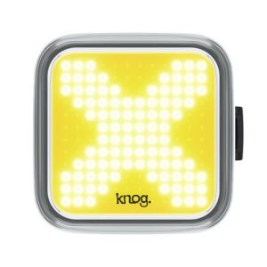 Knog Blinder X Rechargeable Front Bike Light - Black / Front / Rechargeable