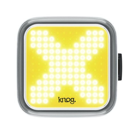 Knog Blinder X Rechargeable Front Bike Light - Black / Front / Rechargeable