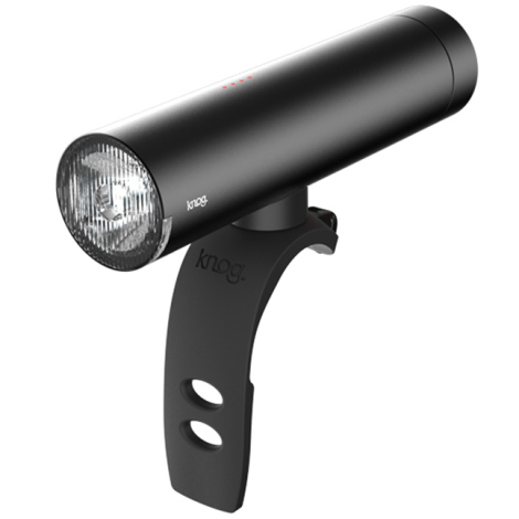 Knog PWR Rider 450L Rechargeable Front Bike Light - Black / Front / Rechargeable