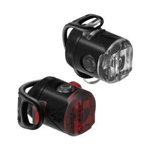 Lezyne Femto USB Drive Rechargeable Bike Light Set - Rechargeable / Black / Light Set