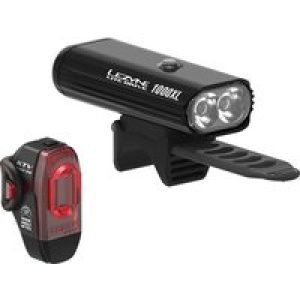 Lezyne Lite Drive 1000XL/KTV Pro USB Rechargeable Light Set
