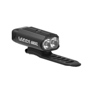 Lezyne Micro Drive 600XL Rechargeable Front Bike Light - Rechargeable / Black / Front