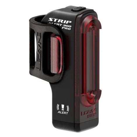 Lezyne Strip Pro Alert Drive Rechargeable Rear Bike Light - Black / Rear / Rechargeable