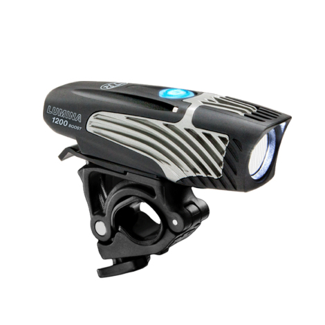 NITERIDER Lumina 1200 Boost Front Bike Light - Black / Rechargeable / Front