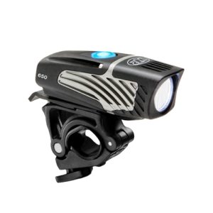 NITERIDER Lumina Micro 650 Front Bike Light - Black / Rechargeable / Front