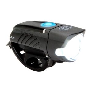 NITERIDER Swift 500 Front Bike Light - Rechargeable / Black / Front