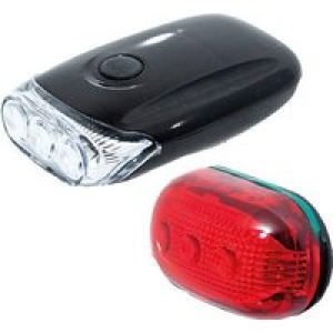 Raleigh RX9.0S 3 Led Front & 5 Led Rear Light Set