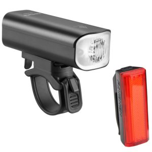 Ravemen LR500S & TR20 USB Rechargeable Light Set - Black / Light Set / Rechargeable