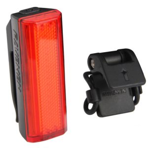 Ravemen TR20 Rechargeable Rear Light - Black / Rear