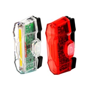 Smart Vulcan Front & Vulcan Rear LED USB Rechargeable Bicycle Light Set - Light Set / Rechargeable