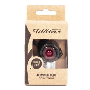 Wilier Double Click Rear Light - Black / Rear / Non-Rechargeable