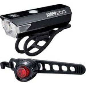 Cateye AMPP 200 & ORB Bike Light Set