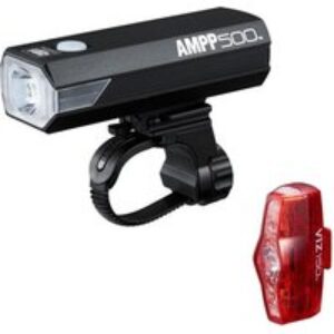 Cateye AMPP 500 & ViZ 150 Bike Light Set