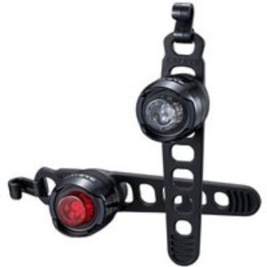 Cateye Orb Set Front & Rear Battery Bike Light