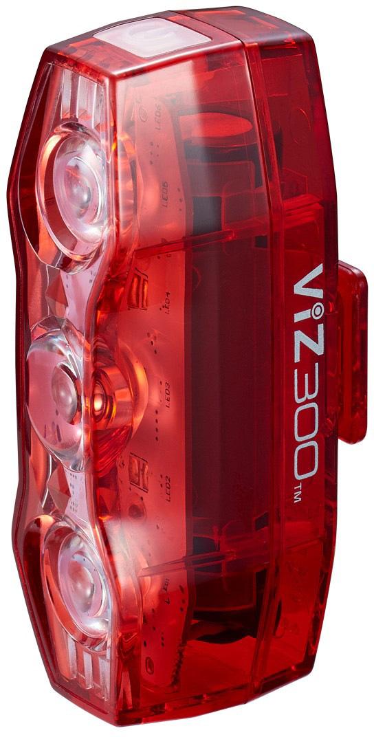 £40.00Cateye Viz 300 Rear Bike Light BIKE LIGHT STORE
