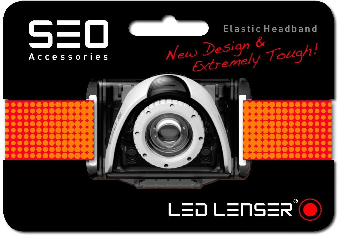 Ledlenser Seo Headband - Red