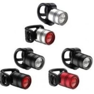 Lezyne Femto Drive Led Front And Rear Lightset Black/ Red