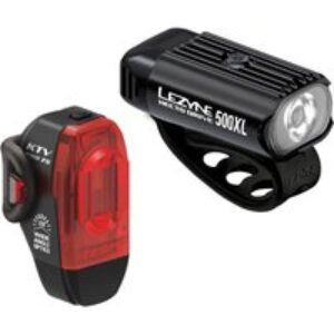 Lezyne Hecto Drive 500XL and KTV Pro Bike Light Pair   Light Sets