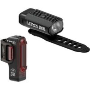 Lezyne Hecto Drive 500XL/Strip USB Rechargeable Light Set