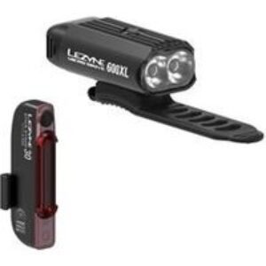 Lezyne Micro Drive 600XL/Stick USB Rechargeable Light Set