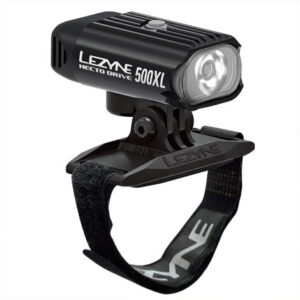 Lezyne Hecto Drive 500XL Helmet Light  - Black / Rechargeable / Front