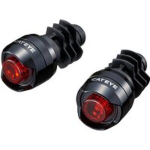 Cateye Orb Bar End Bike Light Set (Black)