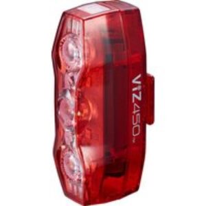 Cateye VIZ 450 Rear Light - Black/Red