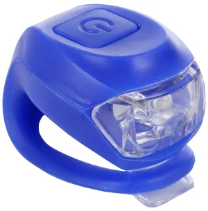 Halfords Silicon Bike Light - Blue