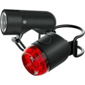 Knog Plug Front & Rear Light Set - Black