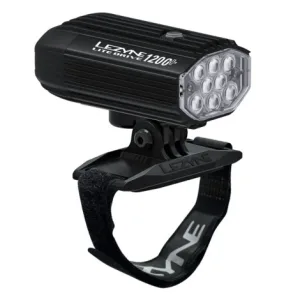 Lezyne Helmet Lite Drive 1200+ LED Helmet Light - Black / Front / Rechargeable