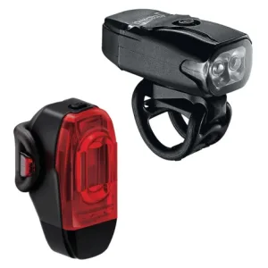 Lezyne KTV Drive KTV Drive+ LED Bike Light Pair - Black / Rechargeable / Light Set