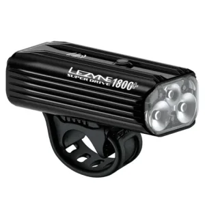 Lezyne Super Drive 1800+ Smart LED Front Bike Light - Black / Front / Rechargeable