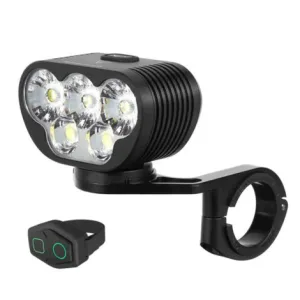 Magicshine Monteer 8000S Galaxy V2 MTB Headlight with Remote - Black / Rechargeable / Front
