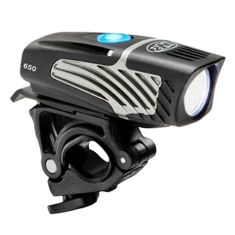 NITERIDER Lumina Micro 650 Front Bike Light - Black / Rechargeable / Front