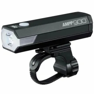 Cateye AMPP 900 Front Bike Light - Black / Rechargeable / Front