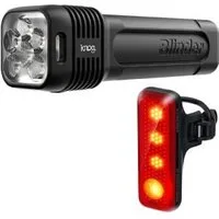 Knog Blinder Pro 1300 + R150 Rear Light Set