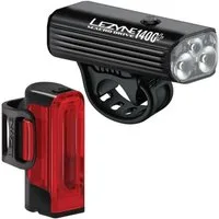 Lezyne Macro Drive 1400+ & Strip Drive Pro 400+ Light Set