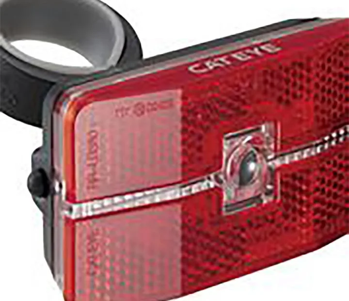 Cateye Reflex Auto Rear Bike Light - Black